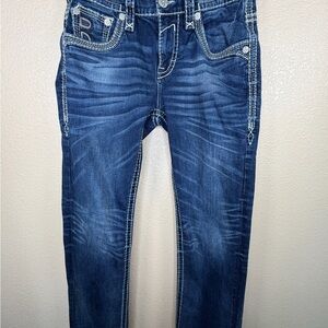 Rock Revival Indigo Blue Skinny Jeans